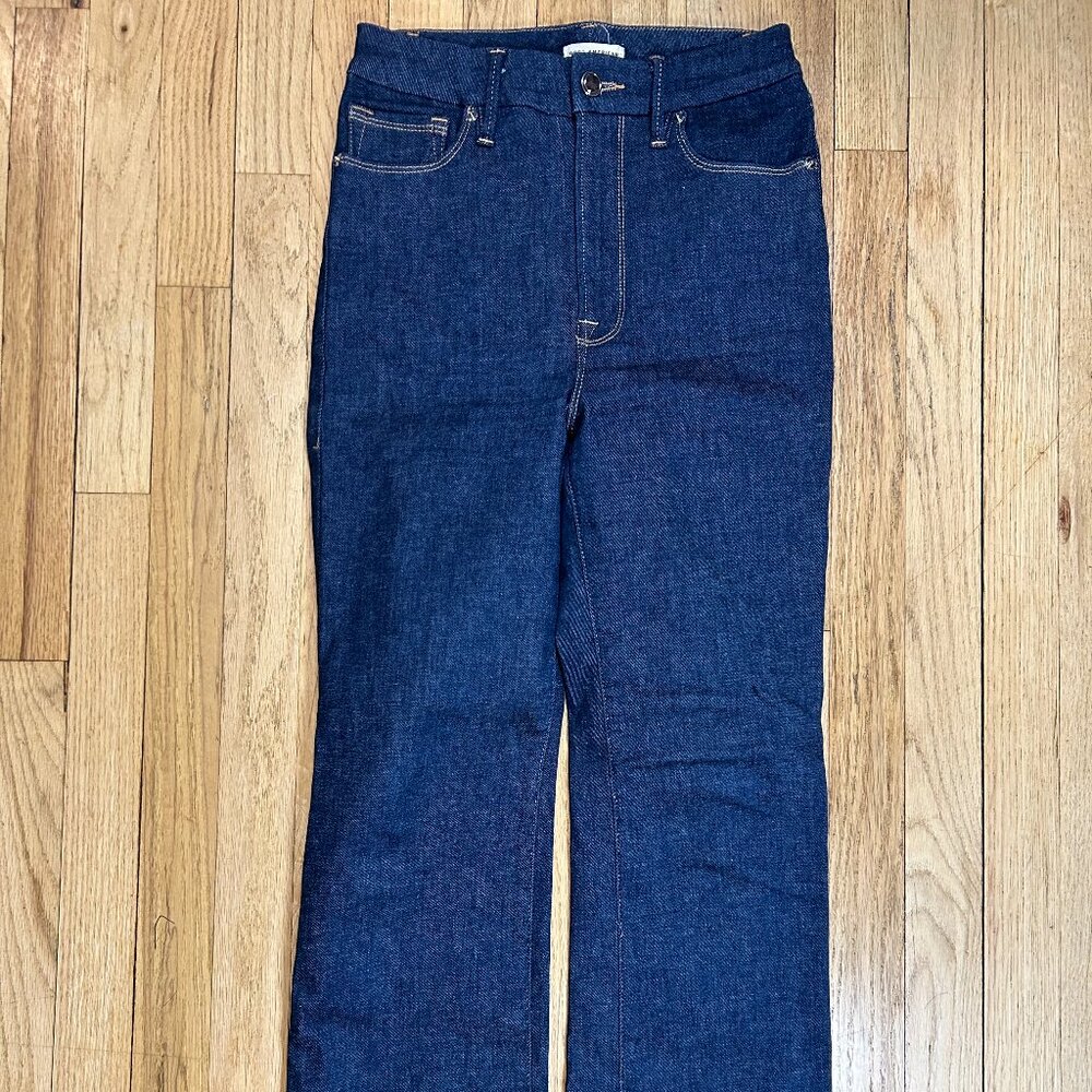 Good American Women's Boot Cut 6-12 Dark Wash Jeans